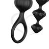 Love Beads par de Rosarios anales negros
